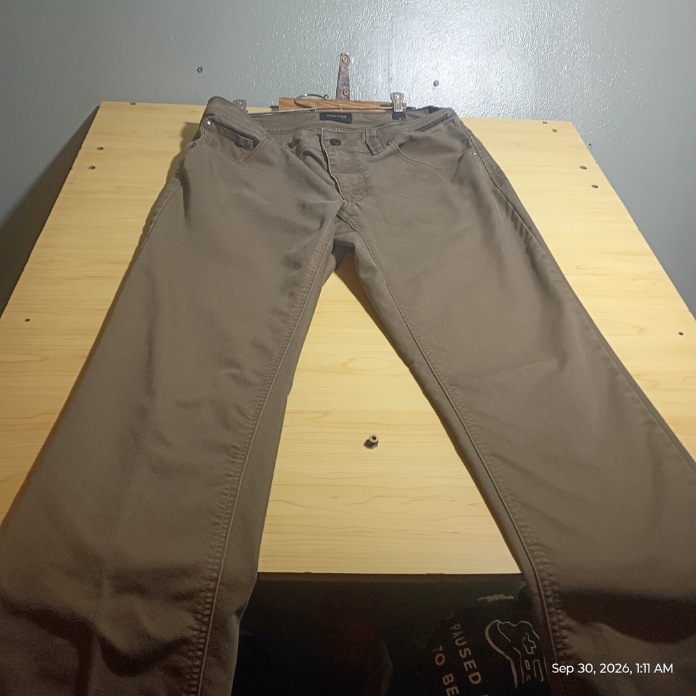 Marmot Outdoor Pants Mens 30x32 Brown Straight Leg Utility Hiking Trousers
